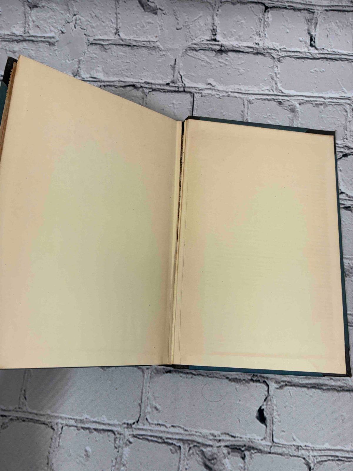 Three Plays by Edna St. Vincent Millay, 1928 Harper & Brothers hardcover - rear endpapers