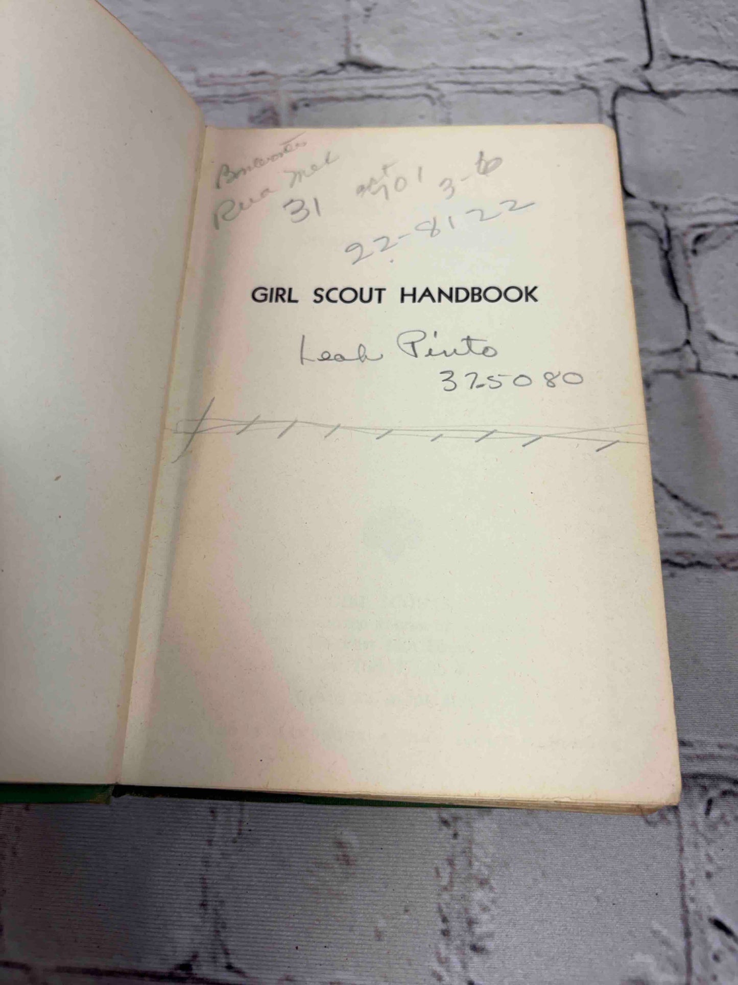 Girl Scout Handbook Intermediate Program