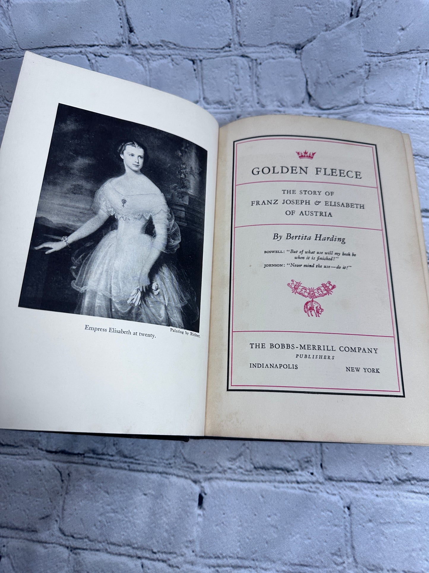 Golden Fleece by Bertita Harding [1st edition · 1937]