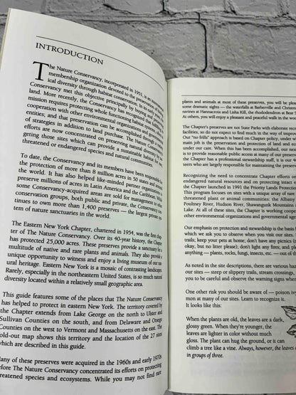 Preserve Guide Eastern New York Chapter by Edward J. Gibson, 1995 The Nature Conservancy paperback - introduction