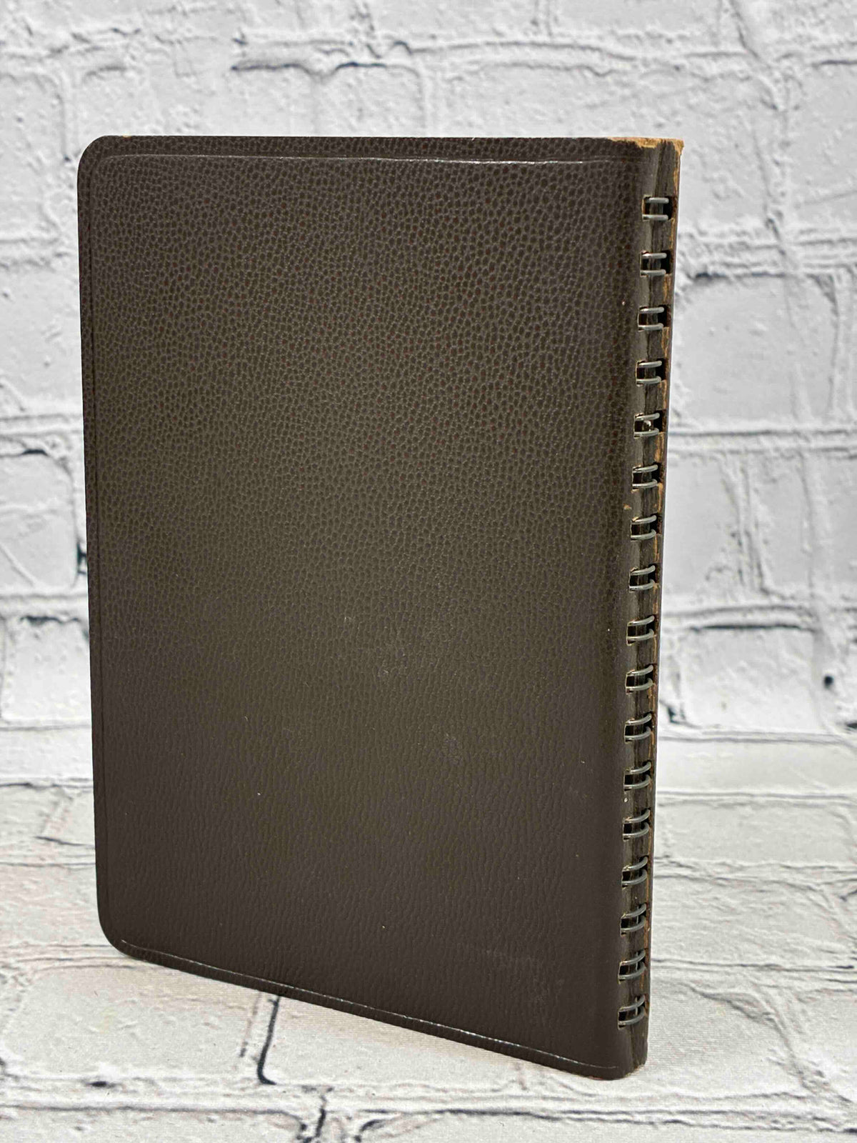Another Batch of Eastman's Chestnuts Vol. II, 1940 spiral-bound - rear cover and spiral binding