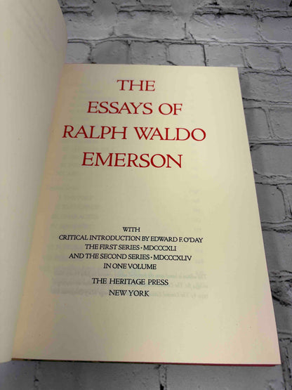 The Essays of Waldo Emerson