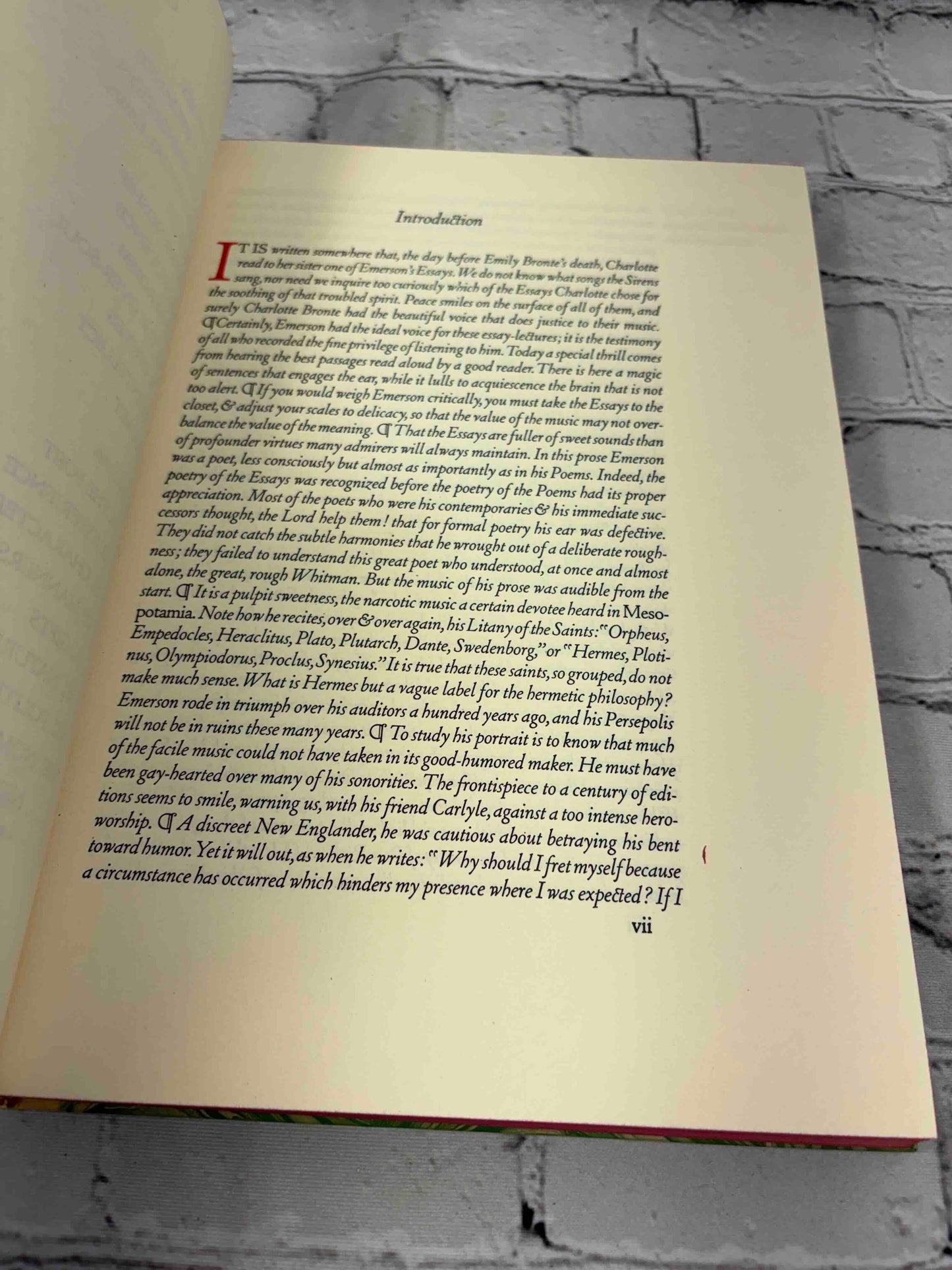 The Essays of Waldo Emerson