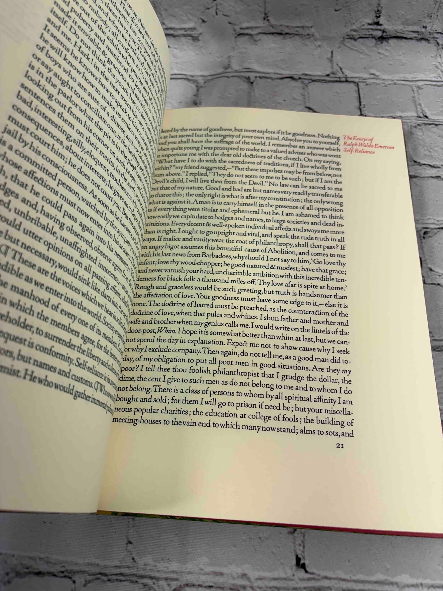 The Essays of Waldo Emerson