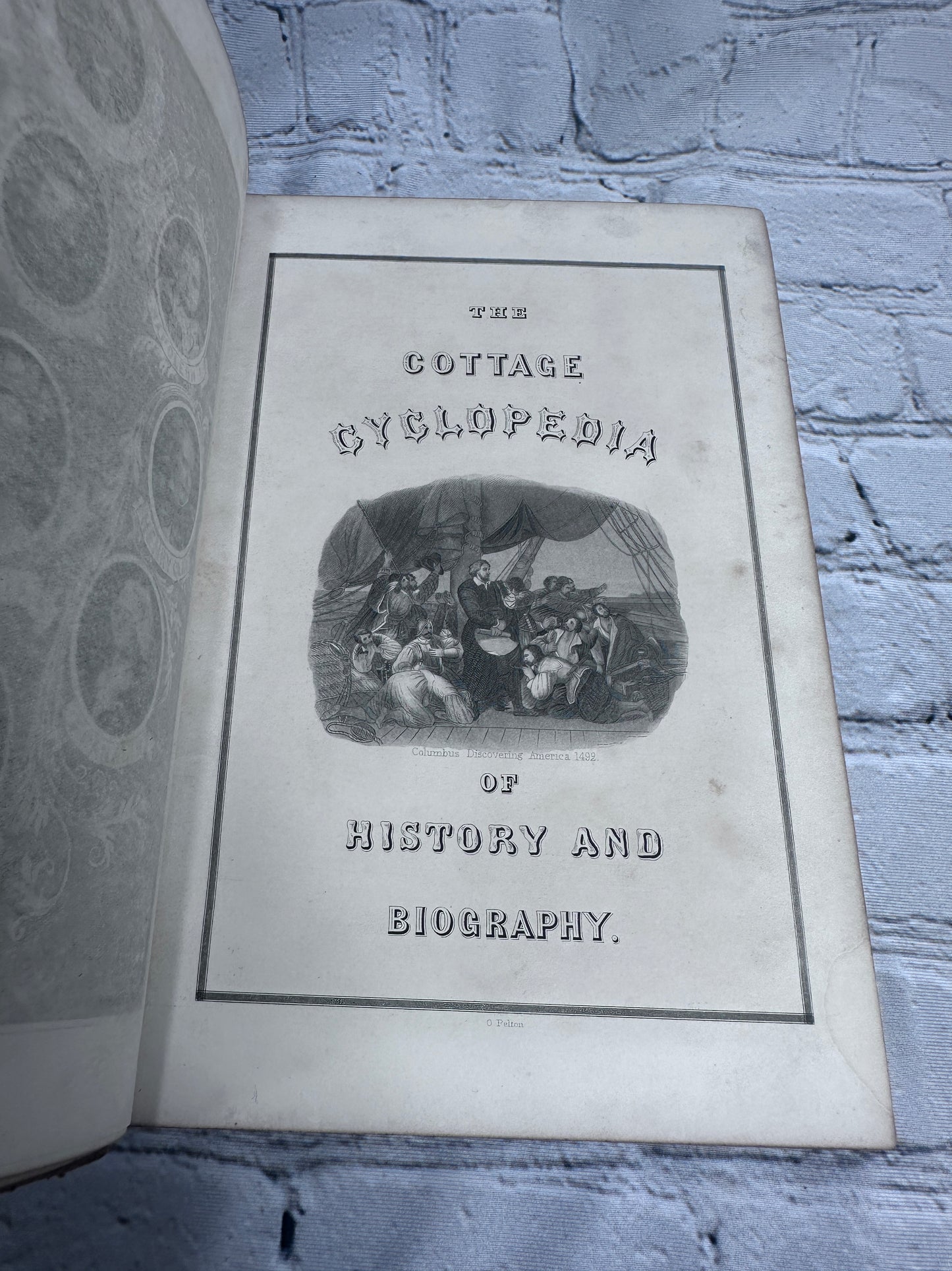 Cottage Cyclopedia of History and Biography by Ed. M. Pierce [1868]