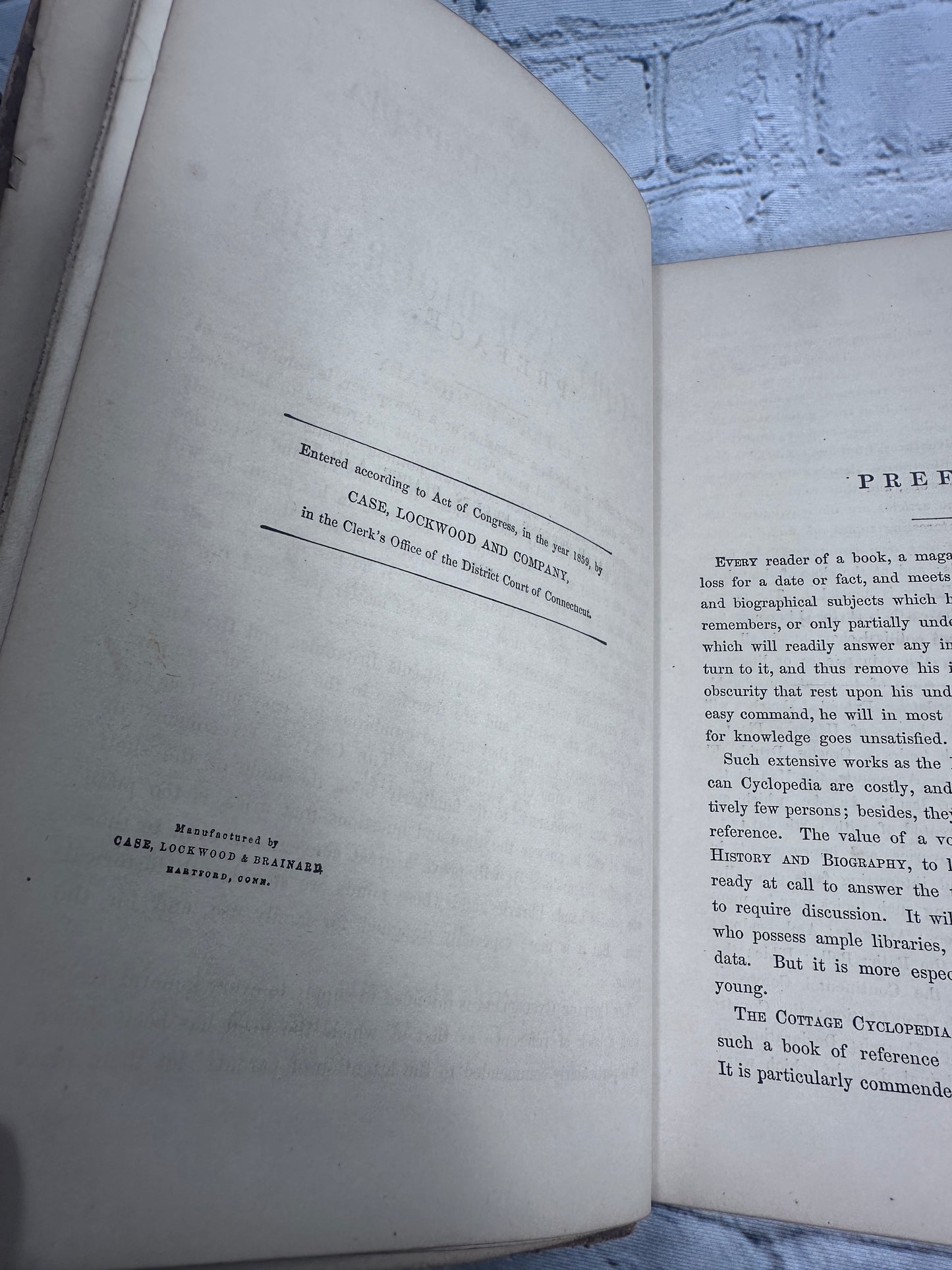 Cottage Cyclopedia of History and Biography by Ed. M. Pierce [1868]