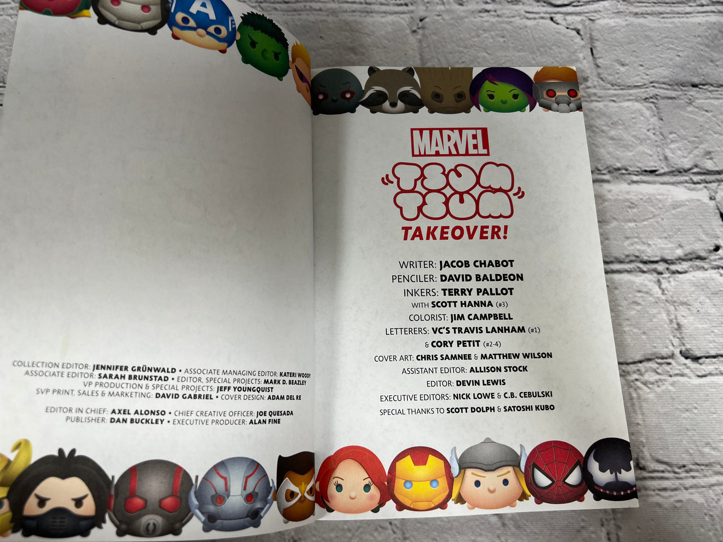 Marvel Tsum Tsum Takeover! Comic By Jacob Chabot [2016 · 1st Print]