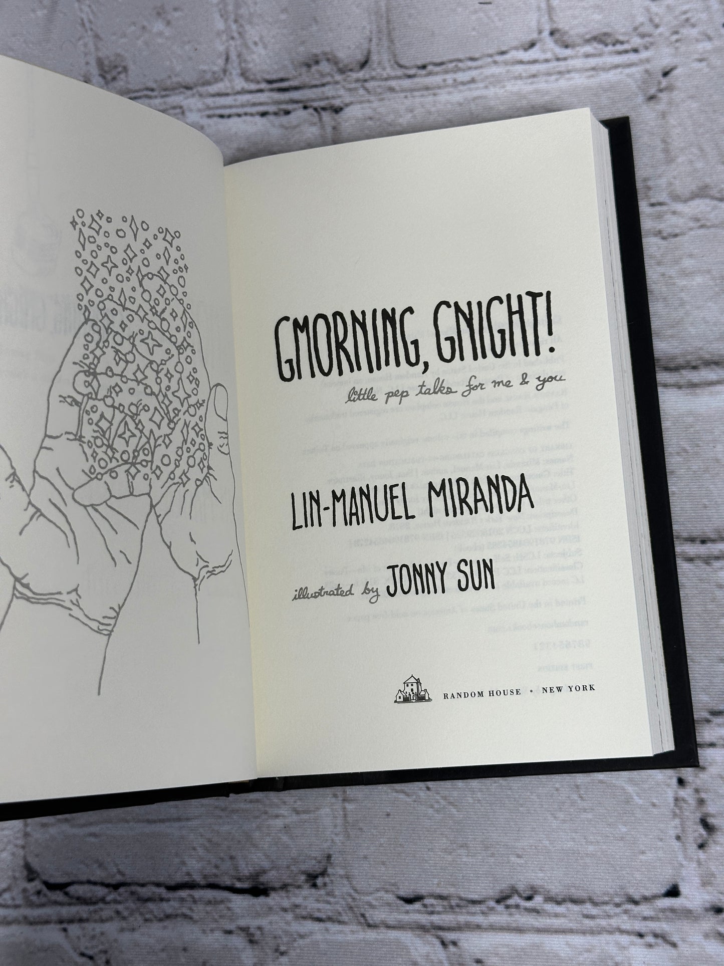 Gmorning, Gnight!: Little Pep Talks for Me & You by Lin-Manuel Miranda [2018]