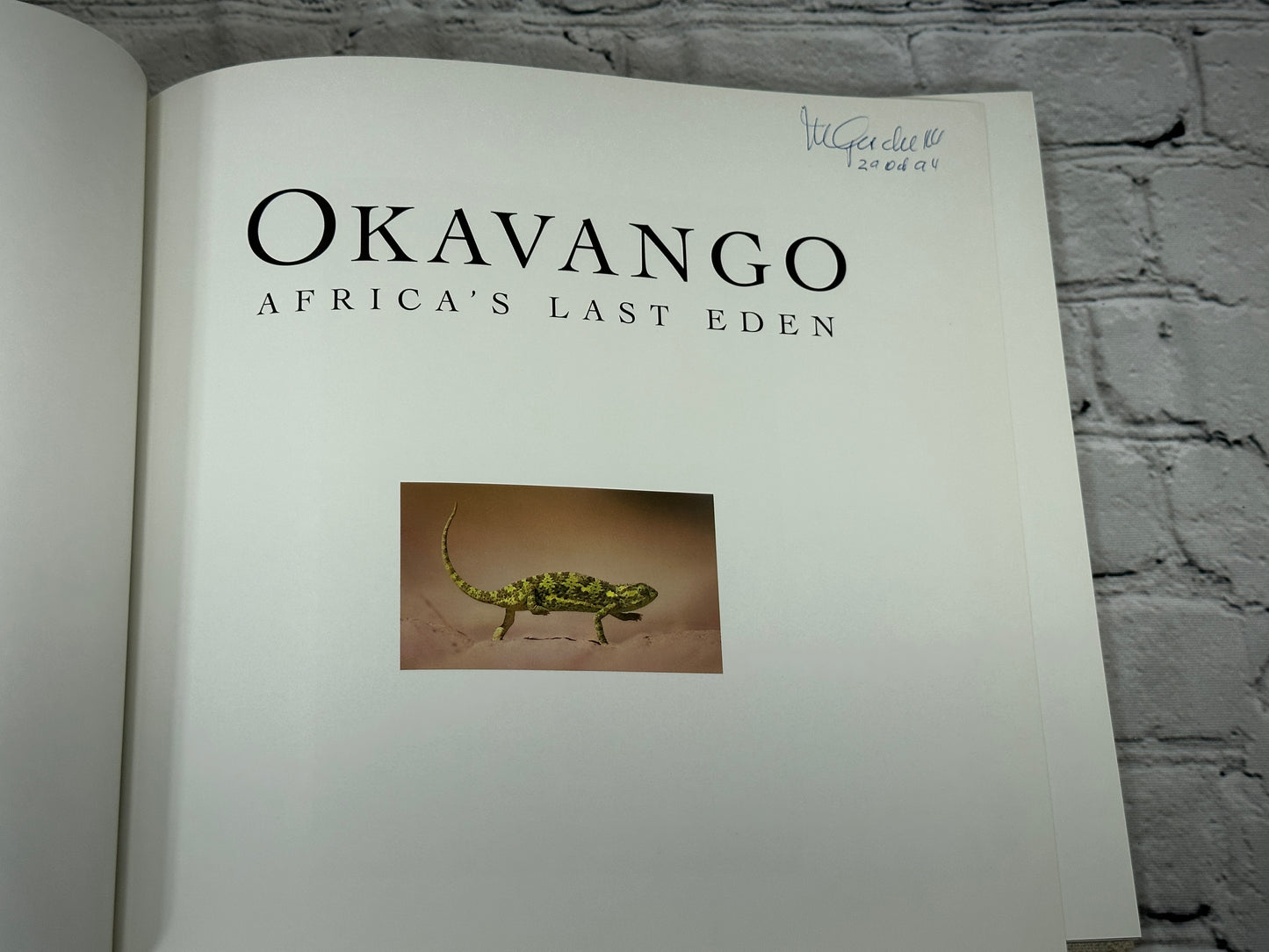 Okavango Africas Last Eden By Frans Lanting [1993 · First Edition]