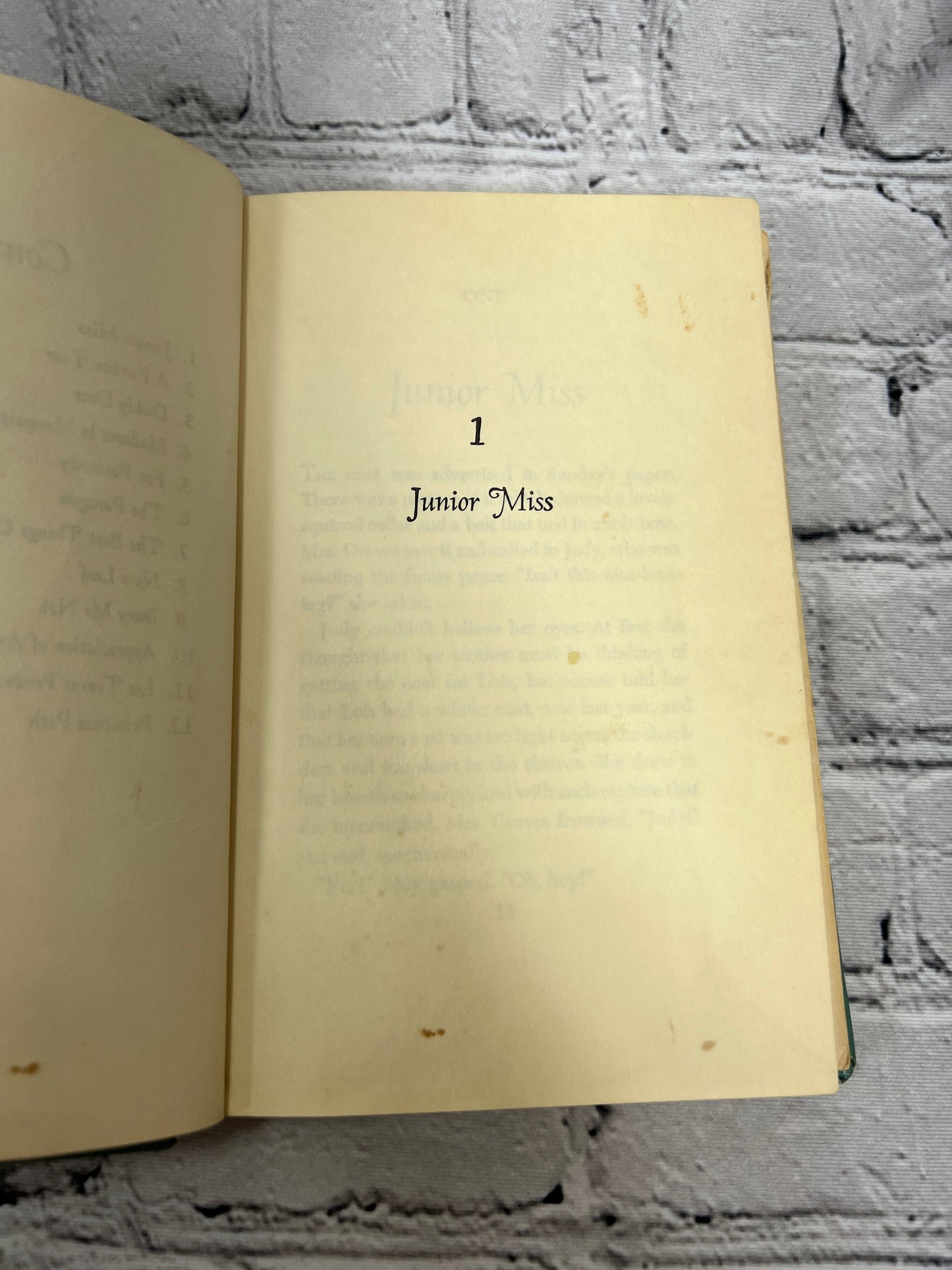 Junior Miss By Sally Benson [1941 · Doubleday & Co.]