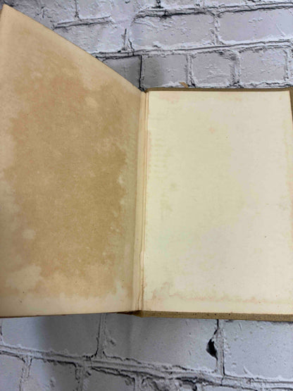 Edinburgh Revisited by James Bone, 1913 Sidgwick & Jackson hardcover - rear endpapers