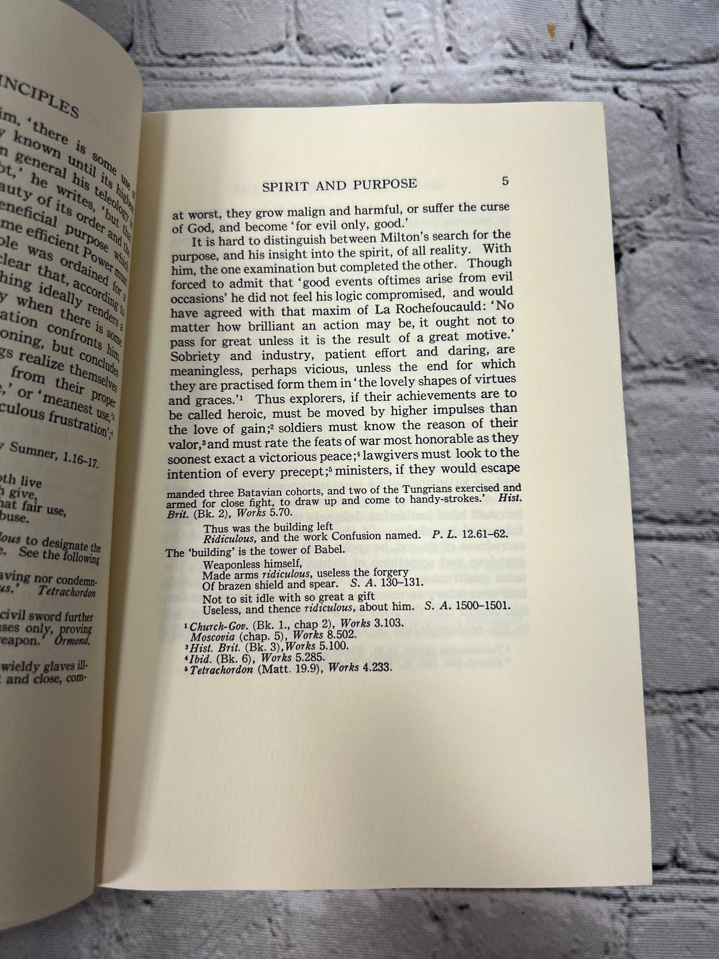 Milton's Theory of Poetry and Fine Art By Ida Langdon [1965]