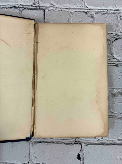The Ruling Passion by Henry van Dyke, 1904 Scribner hardcover - front pastedown and cracked front hinge