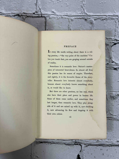 The Ruling Passion by Henry van Dyke, 1904 Scribner hardcover - preface