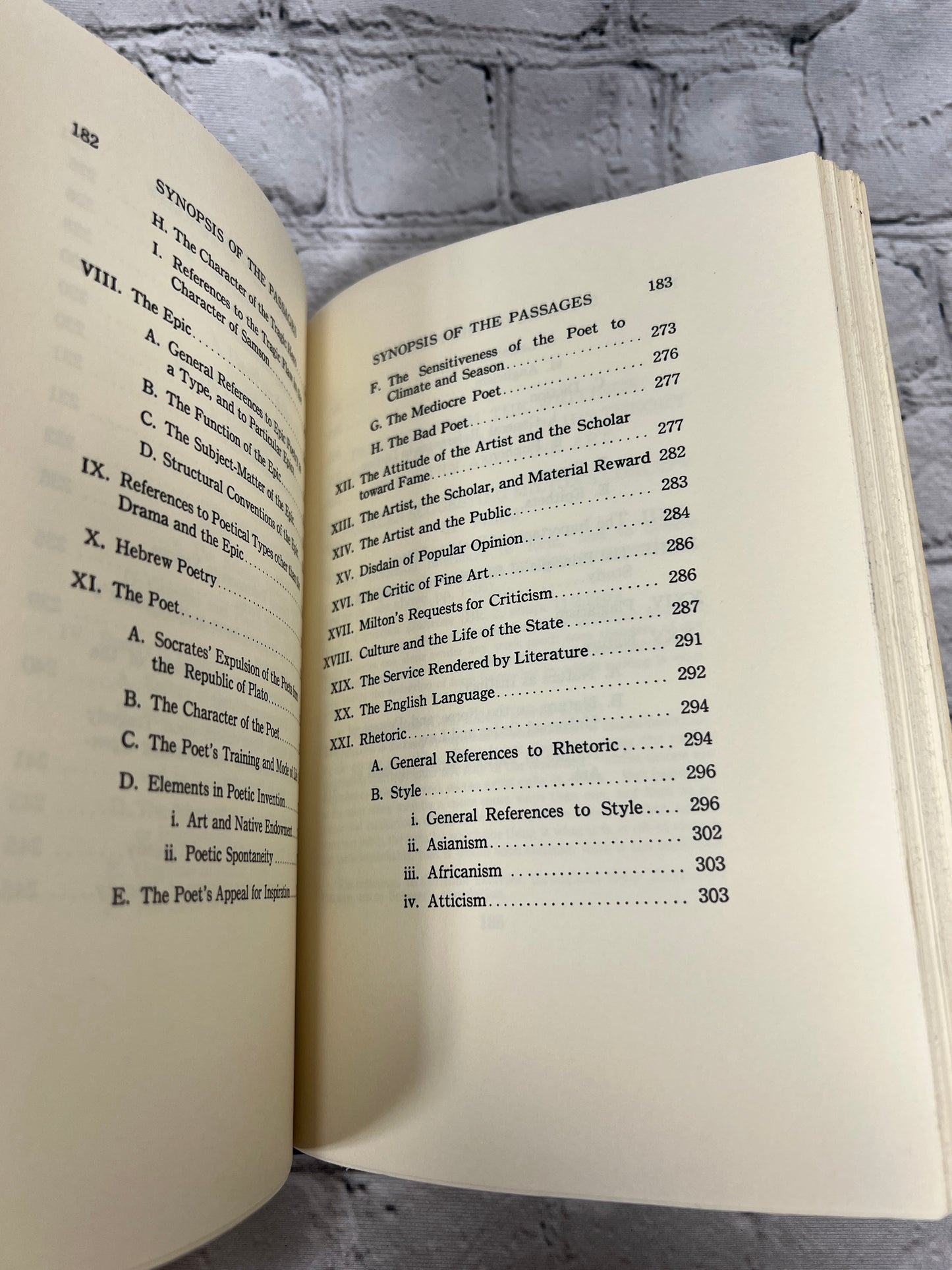 Milton's Theory of Poetry and Fine Art By Ida Langdon [1965]