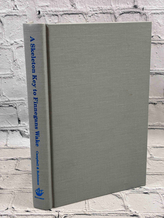 A Skeleton Key to Finnegans Wake by Joseph Campbell and Henry Morton Robinson, 1976 Buccaneer Books hardcover - spine and front cover