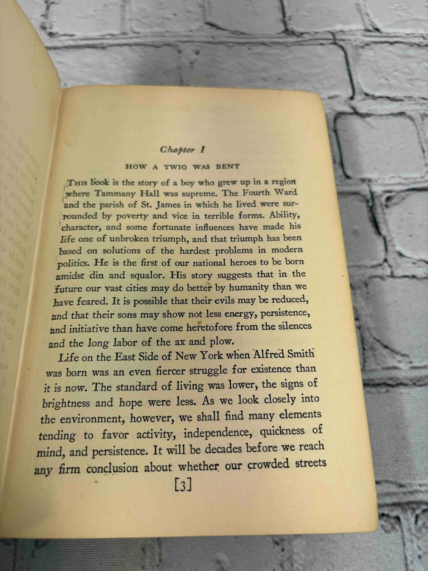 Up From the City Streets: A Life of Alfred E. Smith