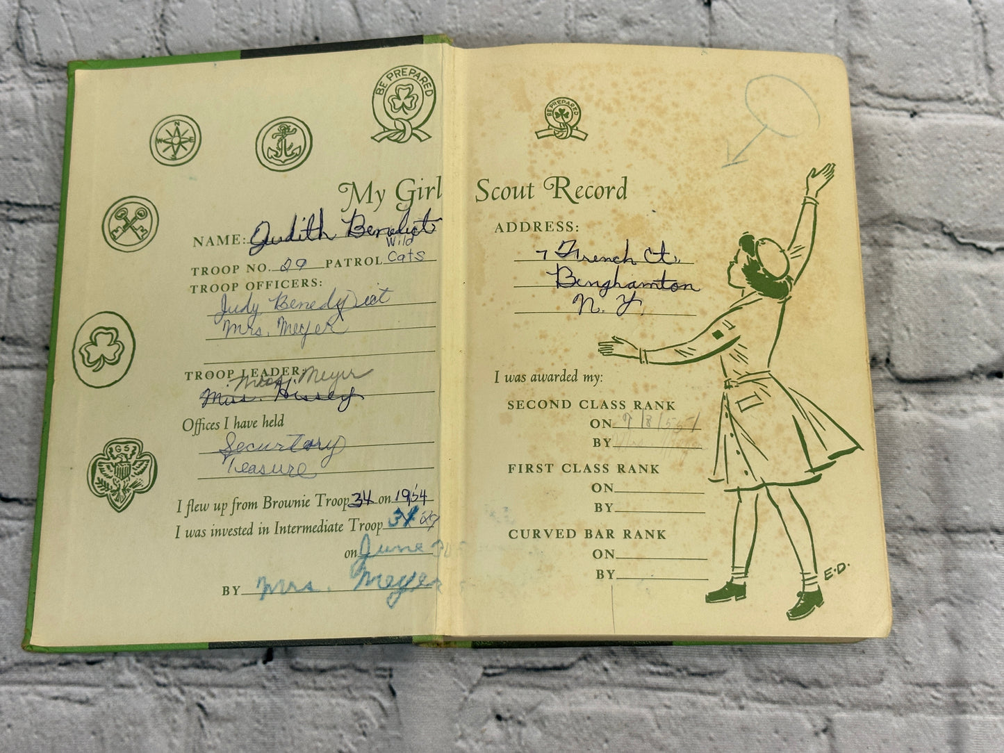 Girl Scout Handbook by Girl Scouts of the USA (1954 · 4th Impression)