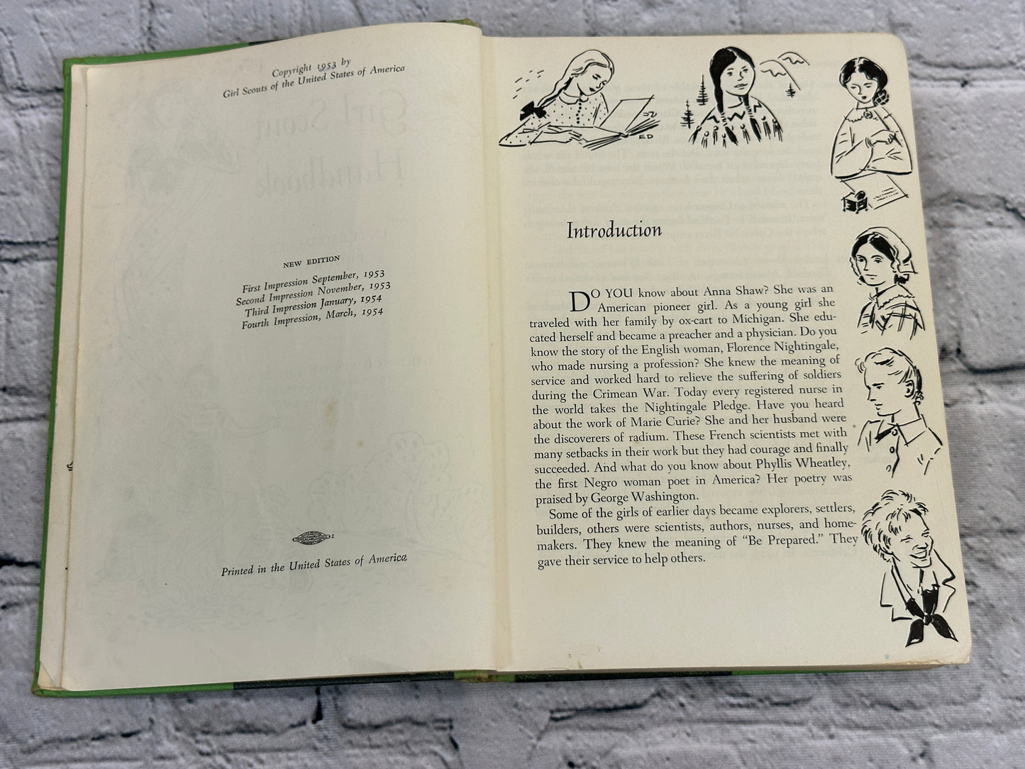 Girl Scout Handbook by Girl Scouts of the USA (1954 · 4th Impression)