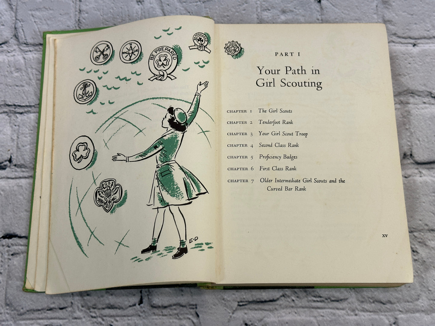 Girl Scout Handbook by Girl Scouts of the USA (1954 · 4th Impression)