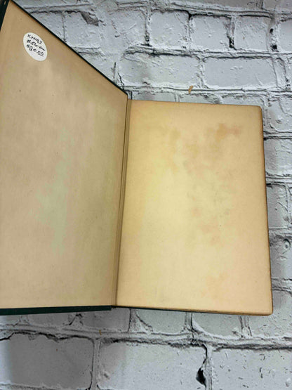 The Late Mrs. Null by Frank R. Stockton, 1907 Scribner hardcover - front pastedown with price sticker and front free endpaper