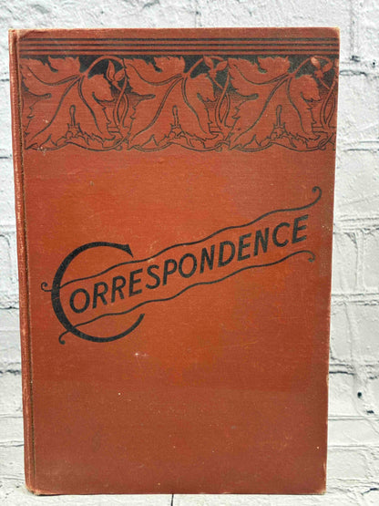 Business and Social Correspondence, 1895 Williams & Rogers hardcover - front cover