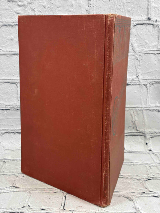 Business and Social Correspondence, 1895 Williams & Rogers hardcover - rear cover and spine