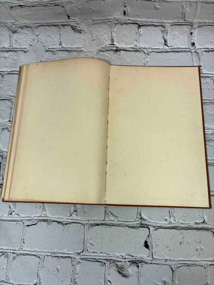 Business and Social Correspondence, 1895 Williams & Rogers hardcover - rear endpapers