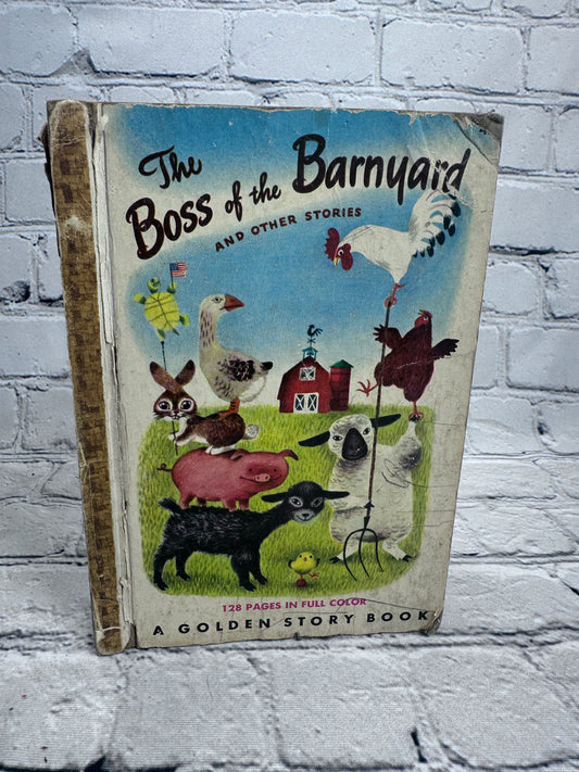 The Boss of the Barnyard & Stories Pics by Richard Scarry [Golden Book · 1949]