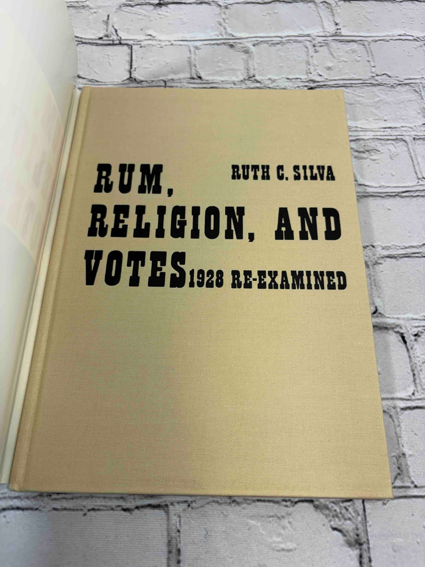 Rum, Religion, and Votes 1928 Re-Examined