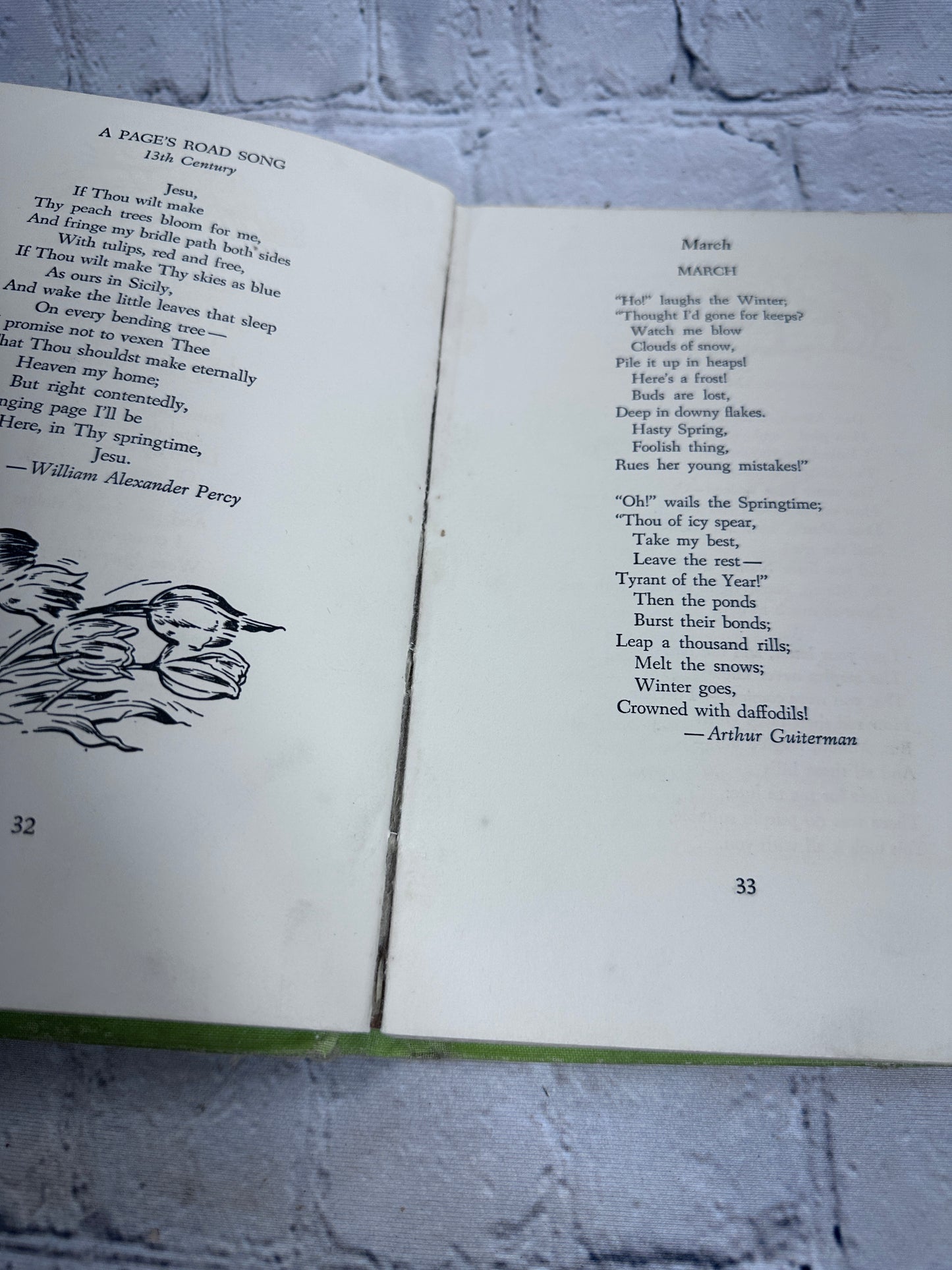 The Year Around Poems for Children Selected By Alice Hazeltine [1st Ed. · 1956]