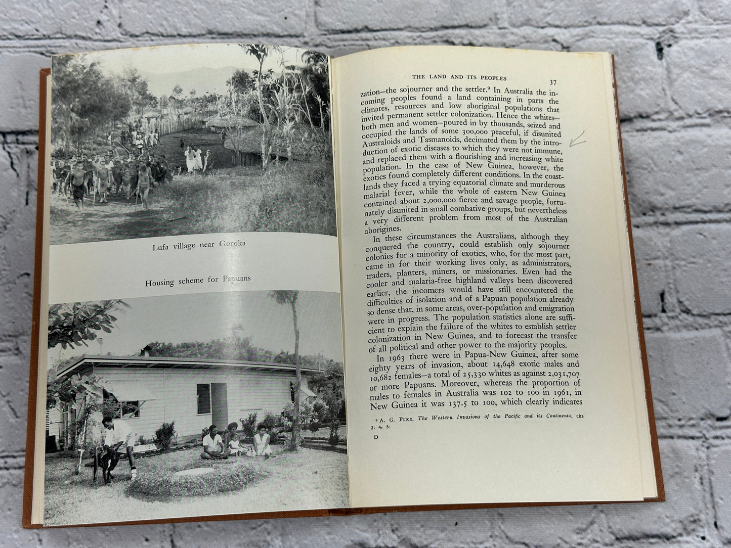 The Challenge of New Guinea by Sir. A. Grenfell Price [1965]