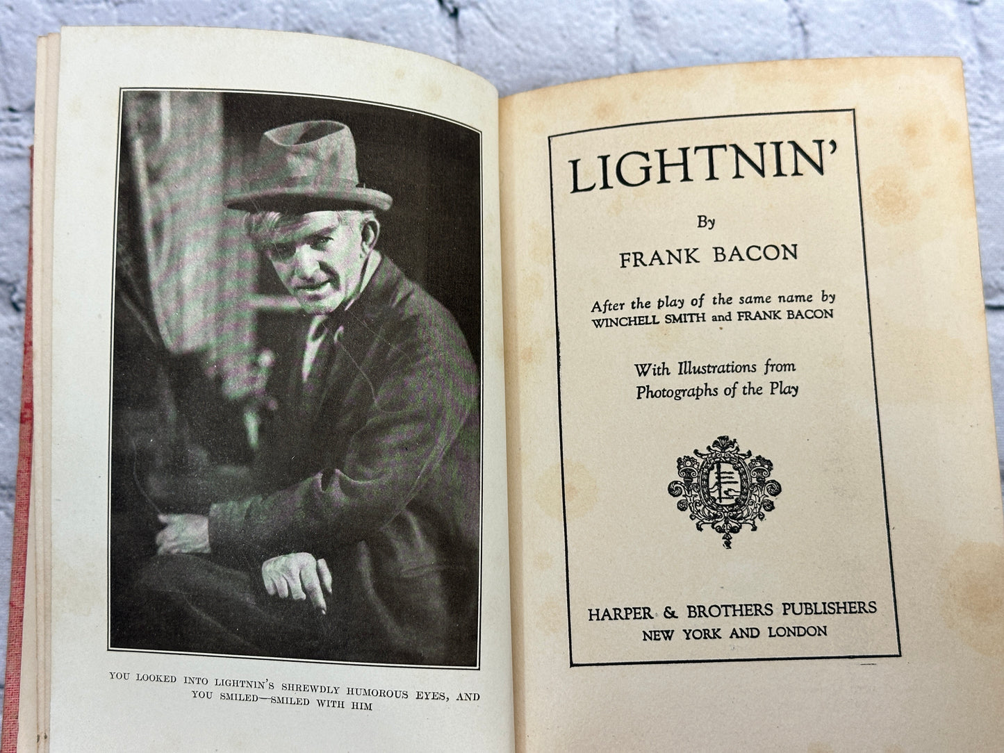 LIghtnin' by Frank Bacon [1920]