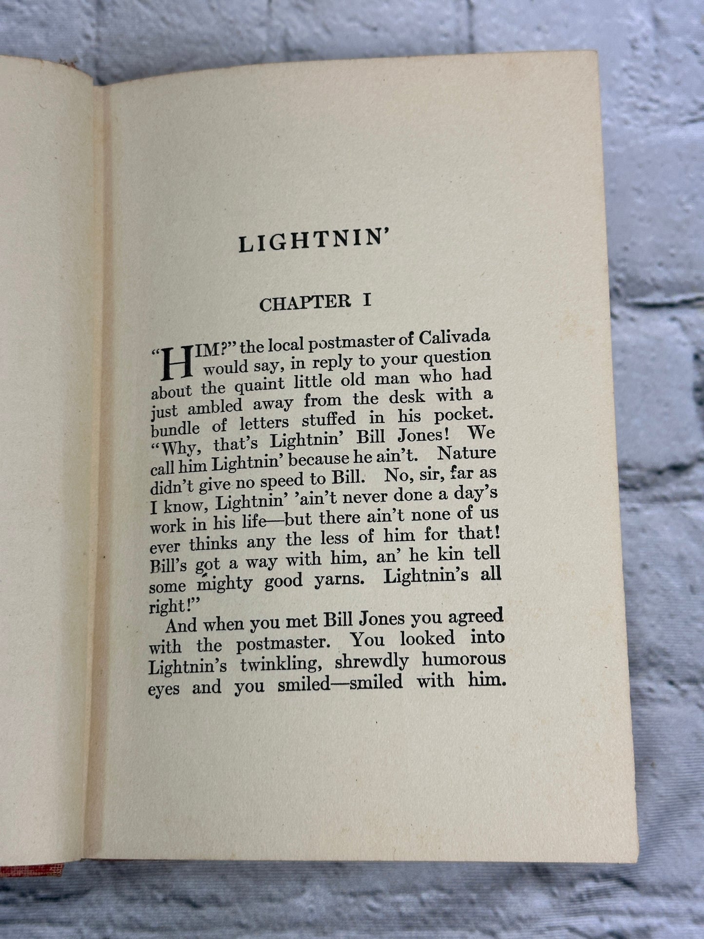 LIghtnin' by Frank Bacon [1920]