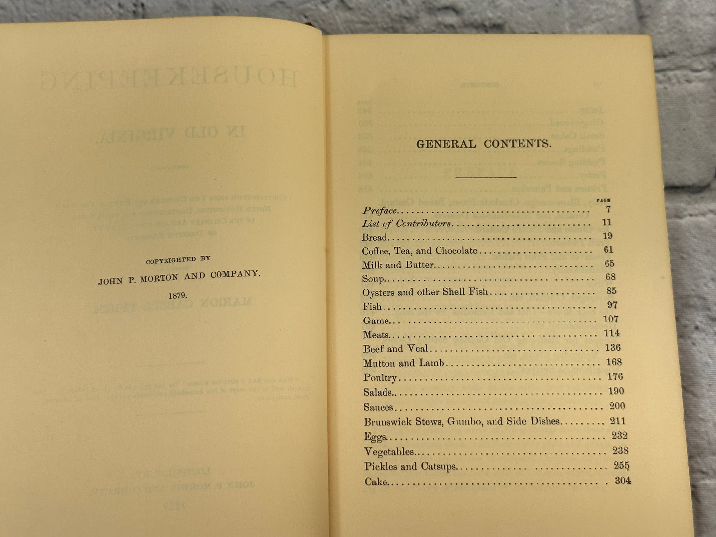 Housekeeping in Old Virginia by Marion Cabell Tyree (1965)