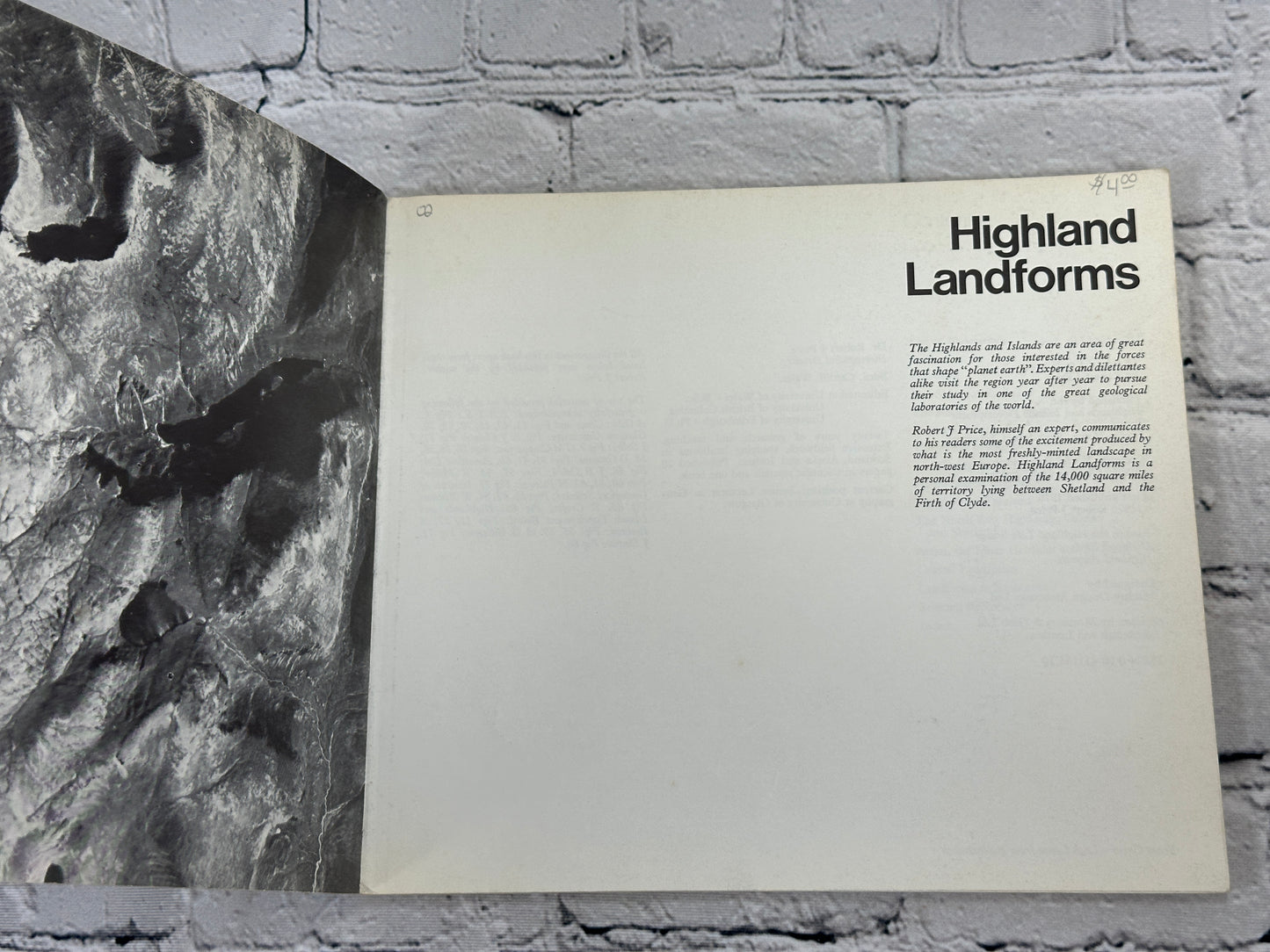 Highland Landforms by Robert J. Price [1st Edition · 1976]