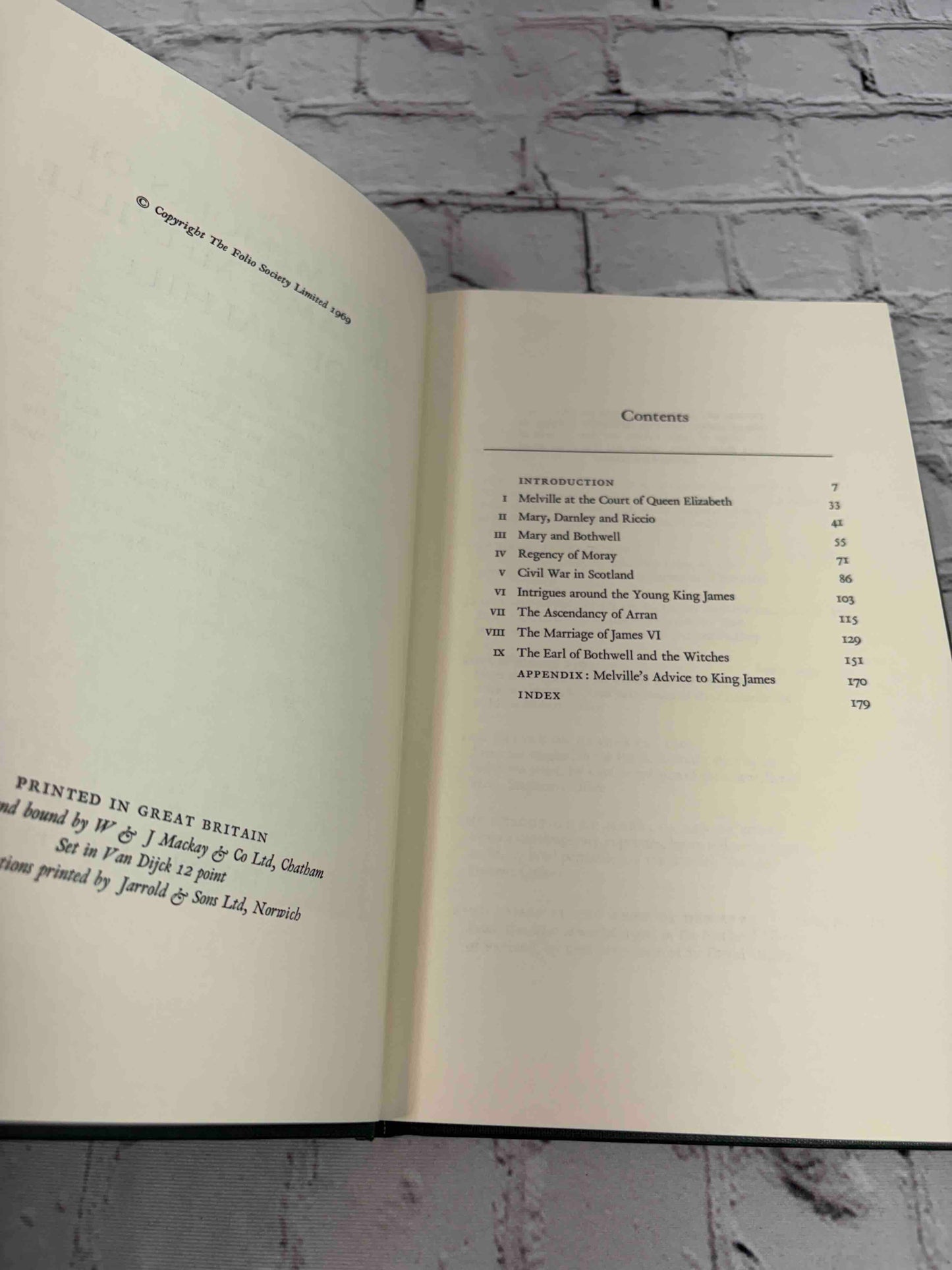 The Memoirs of Sir James Melville of Halhill