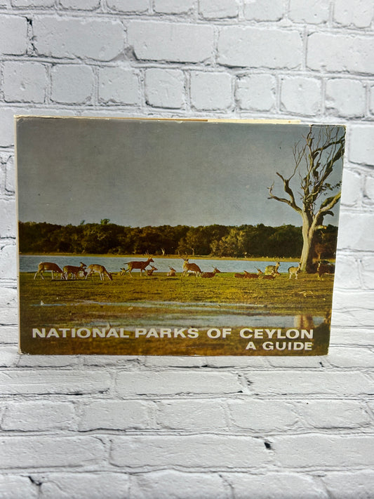 National Parks of Ceylon A Guide by Lynn de Alwis [1st Edition · 1969] Maps Inc.
