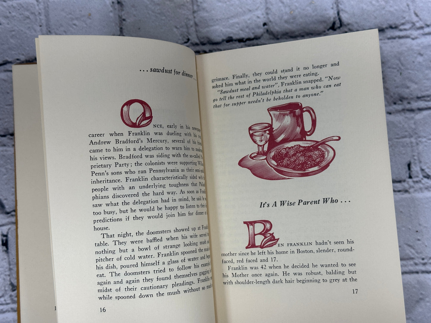 A Quart of Oysters & Other Bon Mots of Bon Homme Richard by Benjamin Franklin [1st Ed. · 1972]