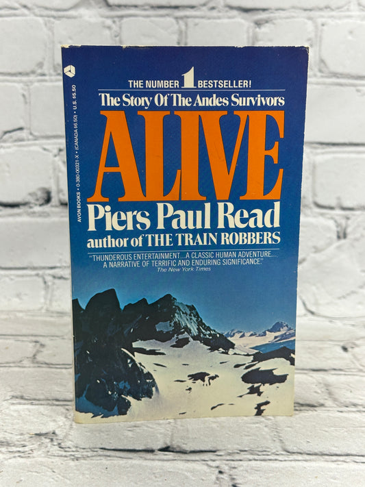 Alive by Piers Paul Read [1st AVON Printing · 1975]