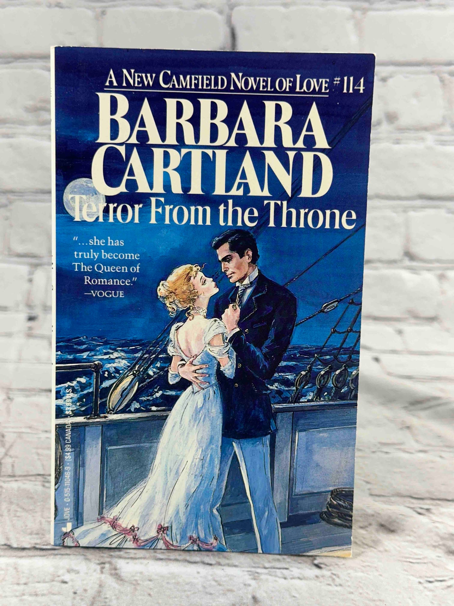 Terror From Throne (Camfield Novels of Love)