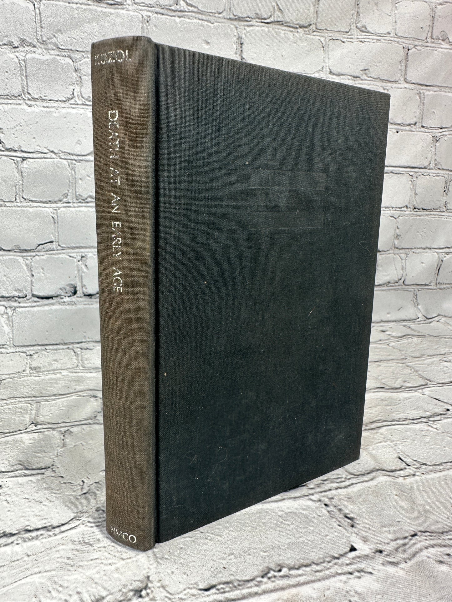 Death At An Early Age: The Destruction of the Hearts and Minds of Negro Children in the Boston Public Schools by Jonathan Kozol [1967]