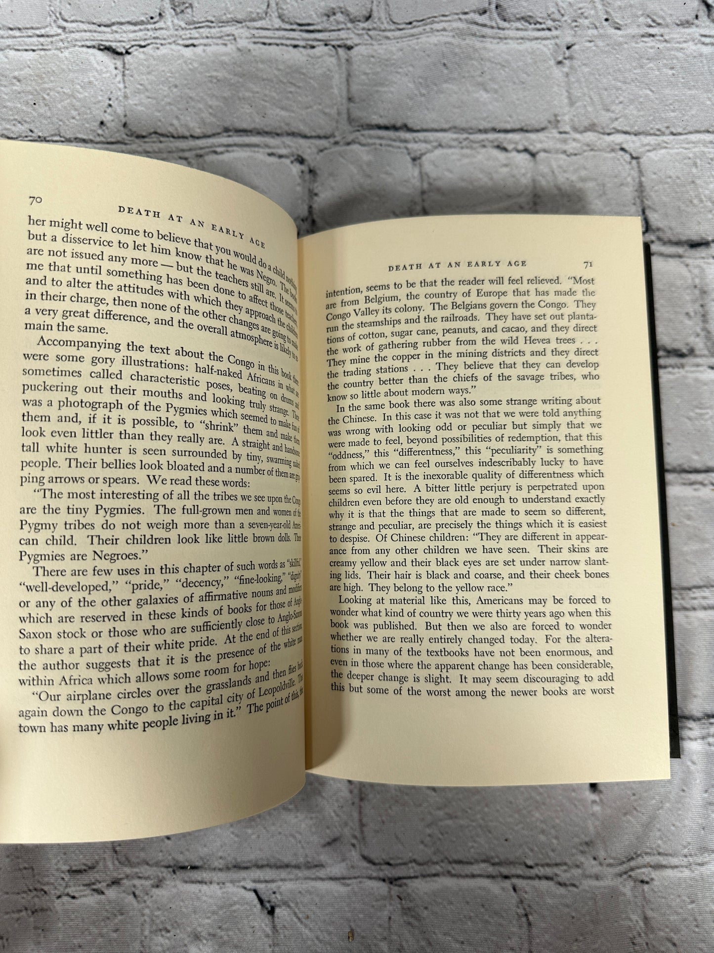 Death At An Early Age: The Destruction of the Hearts and Minds of Negro Children in the Boston Public Schools by Jonathan Kozol [1967]