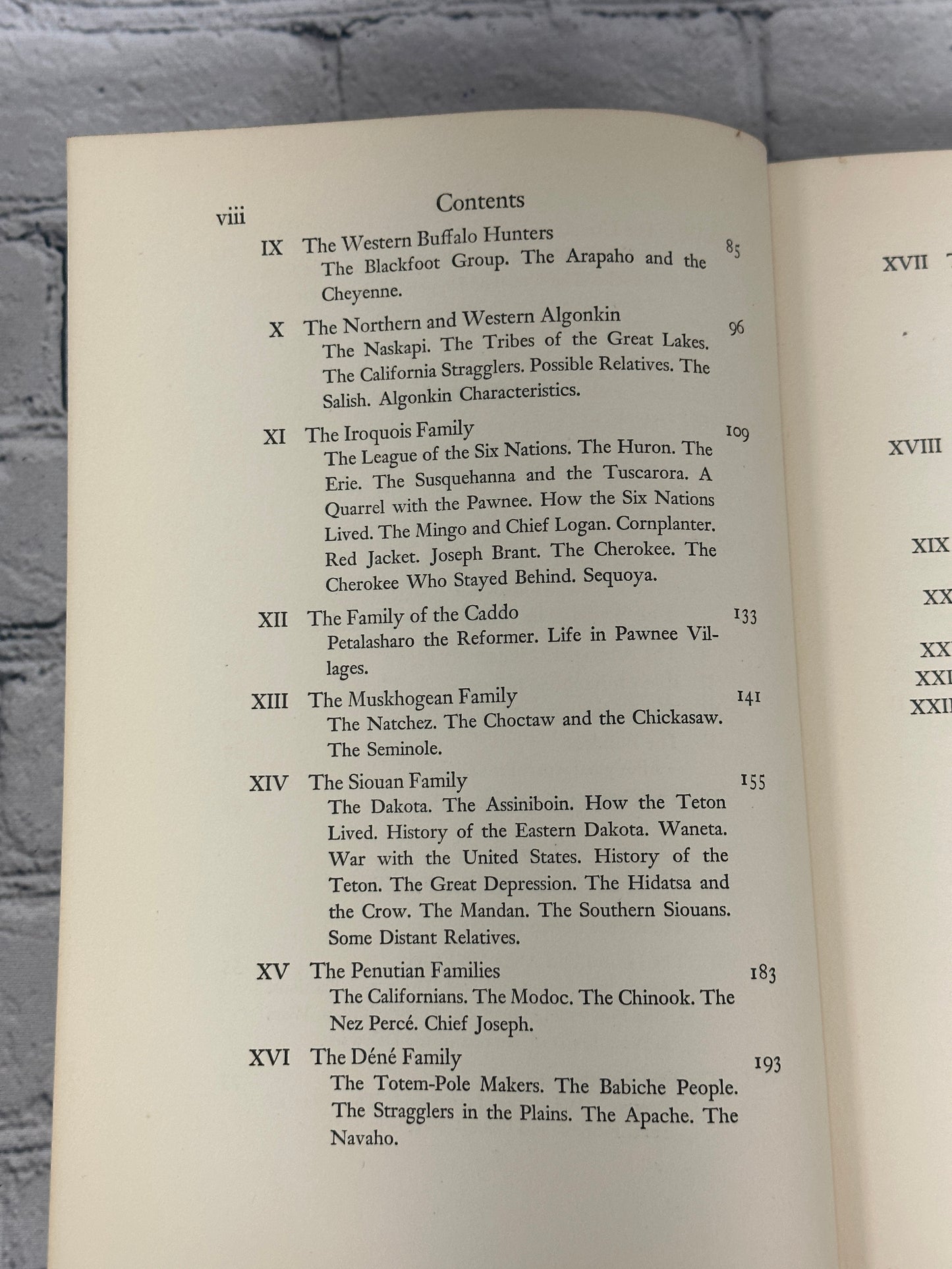 Indians of the United States by Clark Wissler [1940 · First Edition]