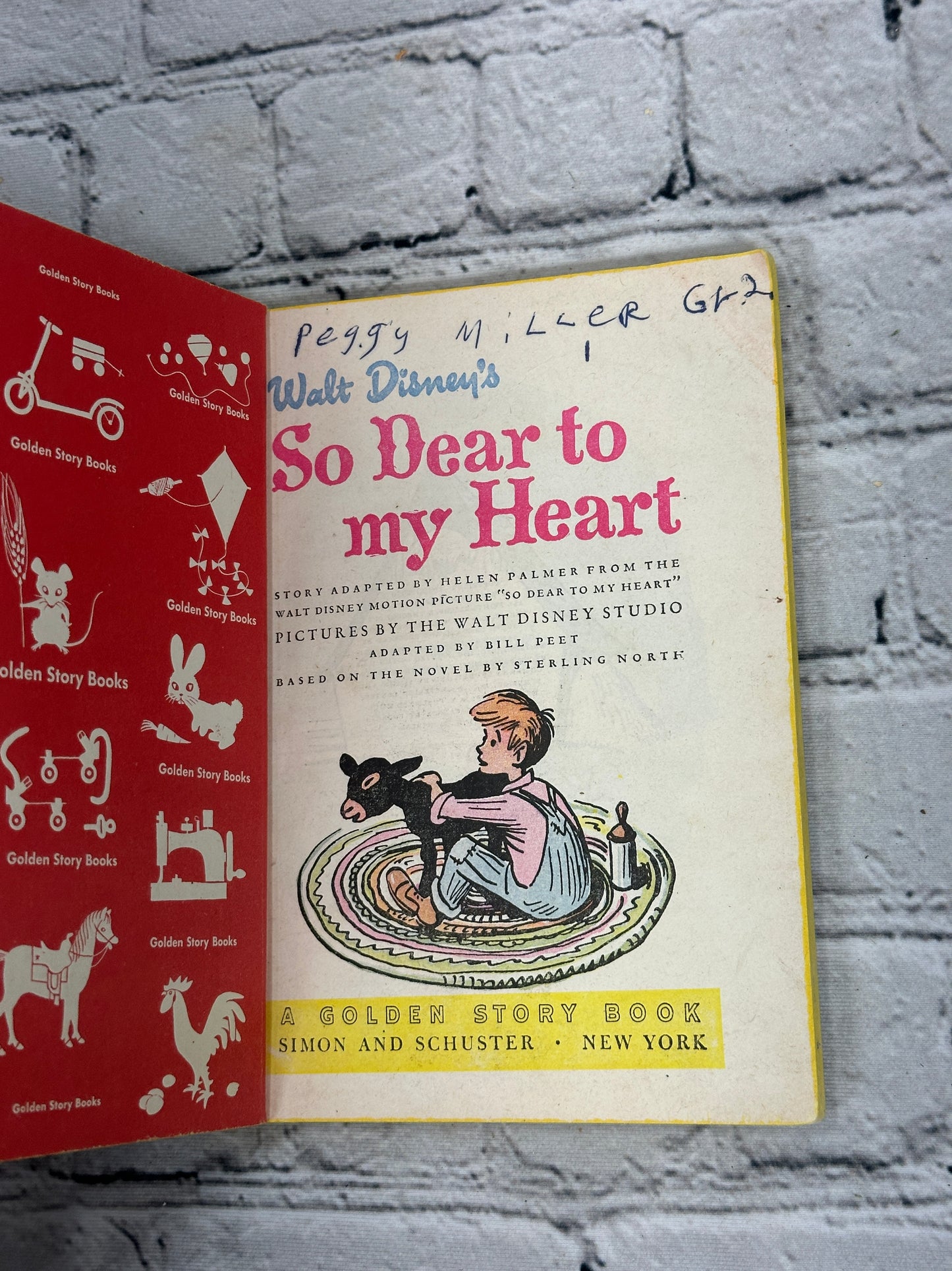 Walt Disney's So Dear to My Heart [A Golden Story Book · 1950]