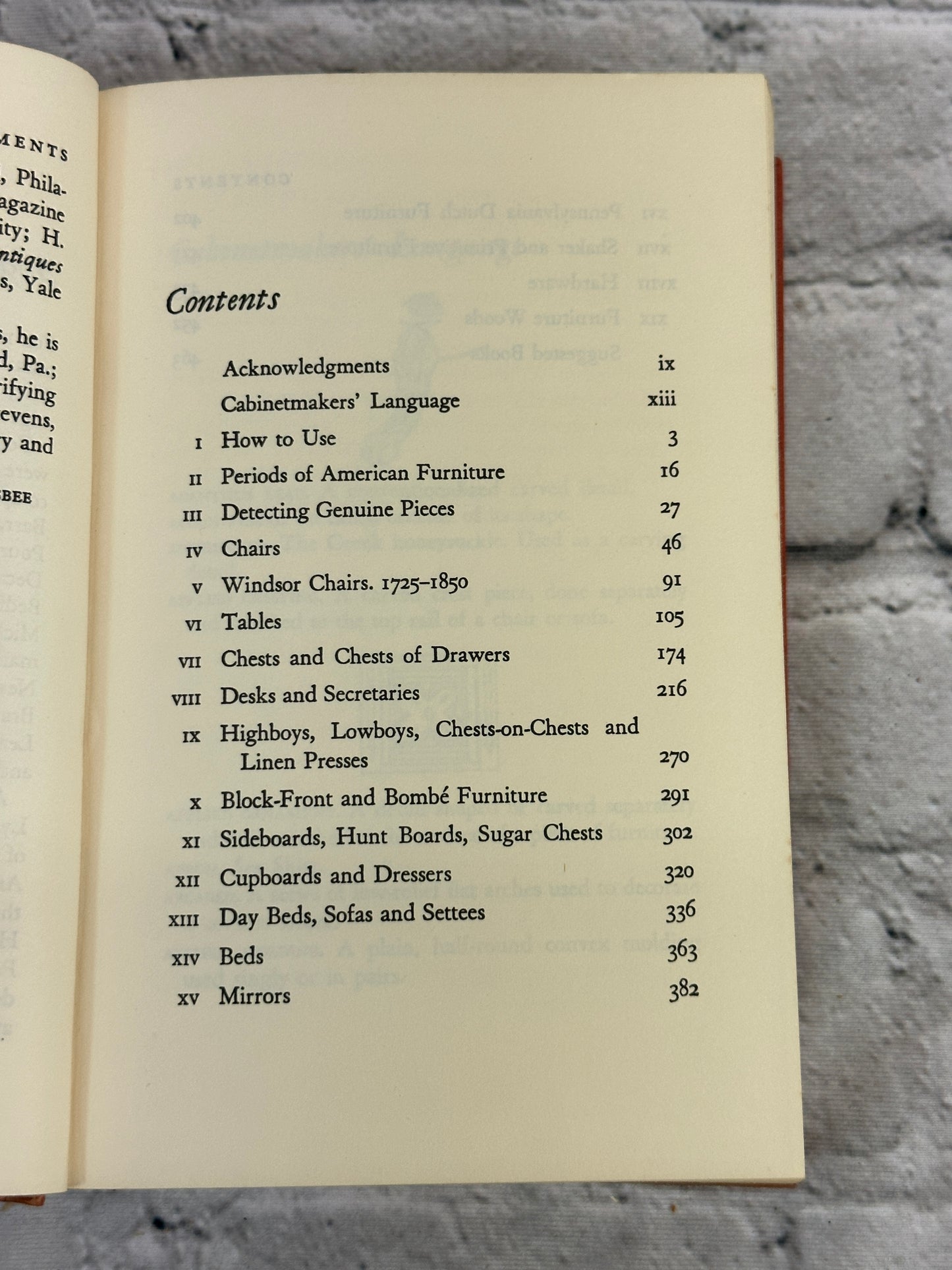 Field Guide to Early American Furniture by Thomas H. Ormsbee [1951 · 4th Print]