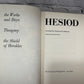 Hesiod: Translated by Richmond Lattimore [1962 · 3rd Printing]