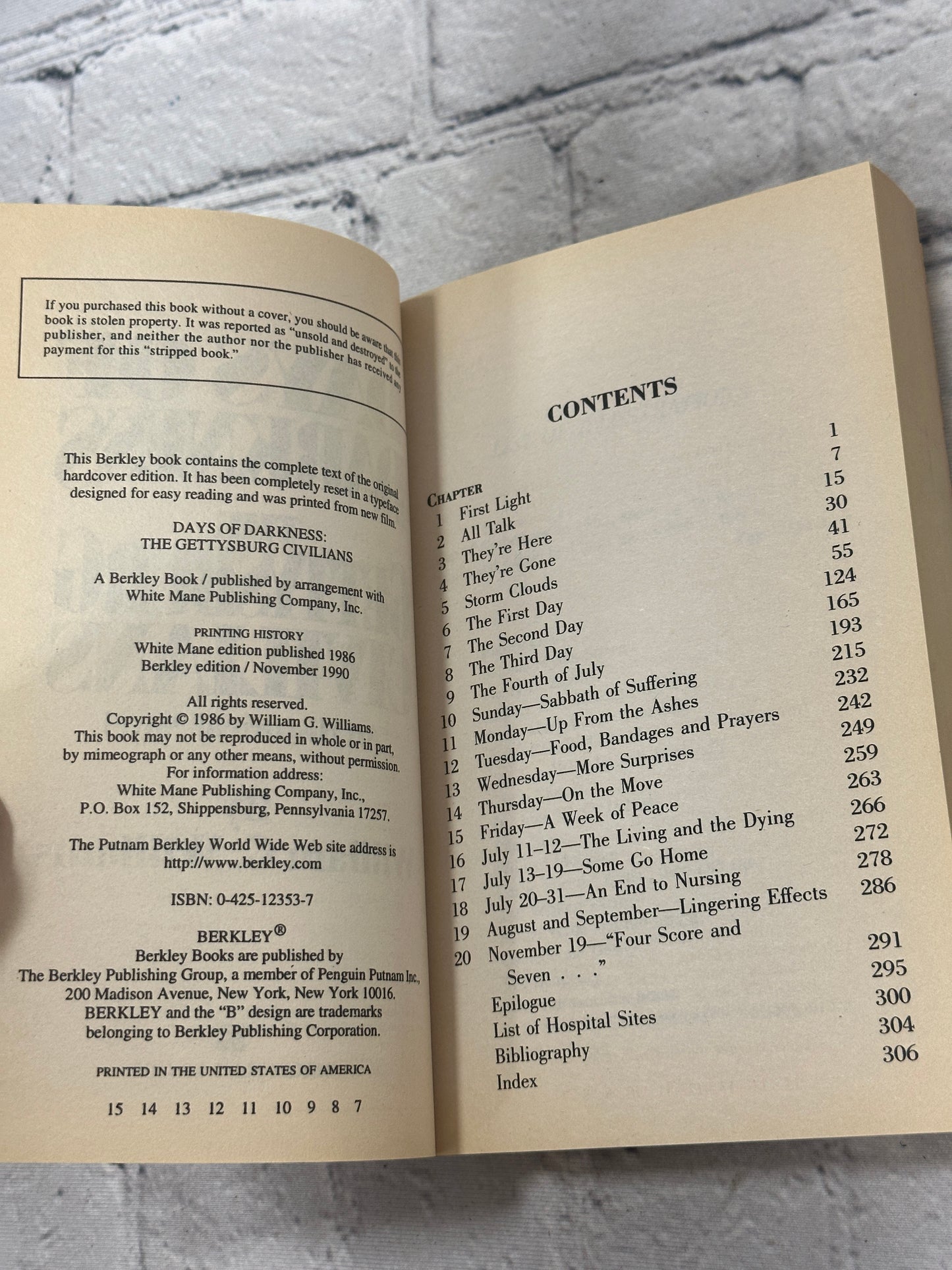 Days of Darkness: The Gettysburg Civilians [1986]