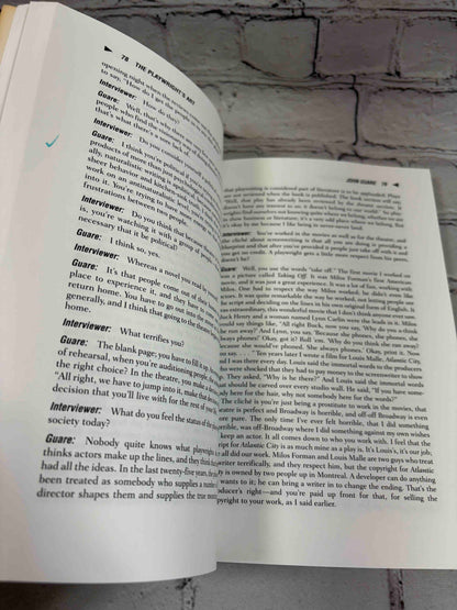 The Playwright's Art: Conversations with Contemporary American Dramatists