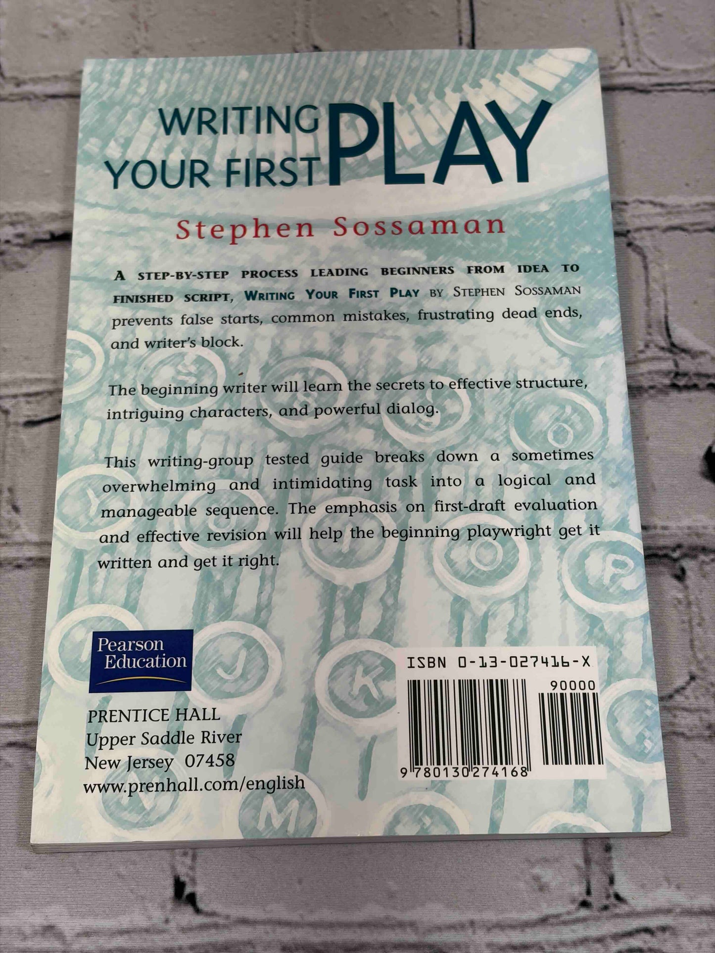 Writing Your First Play